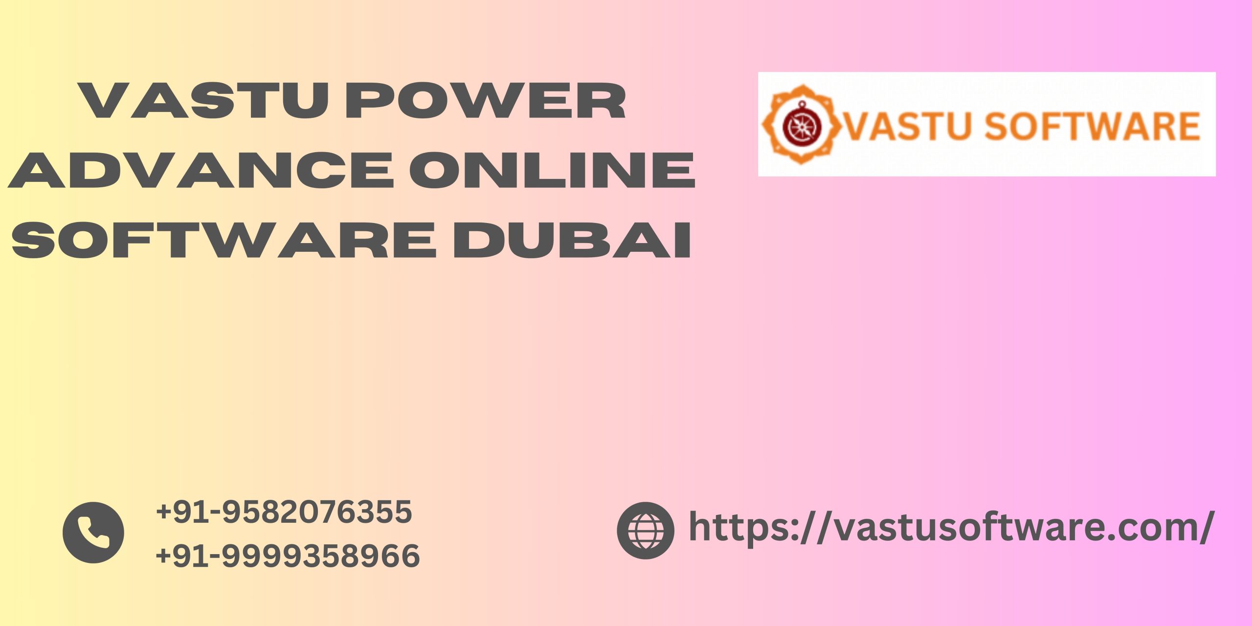 VASTU POWER ADVANCE ONLINE SOFTWARE DUBAI